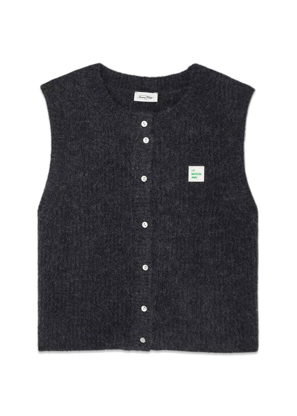EAST - Anthracite-Knitwear-American Vintage-Butler Loftet