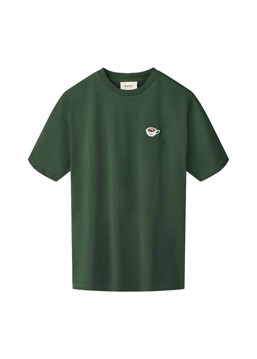 ELEMENT T-SHIRT - Dark Green Mug-T-shirts-Forét-Butler Loftet