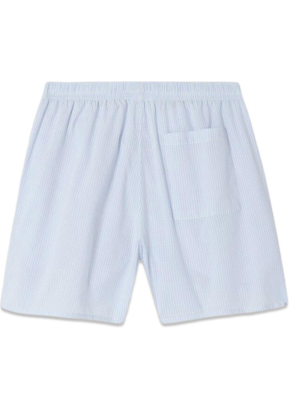 ELUABIRD - Rayures Bleues-Shorts-American Vintage-Butler Loftet