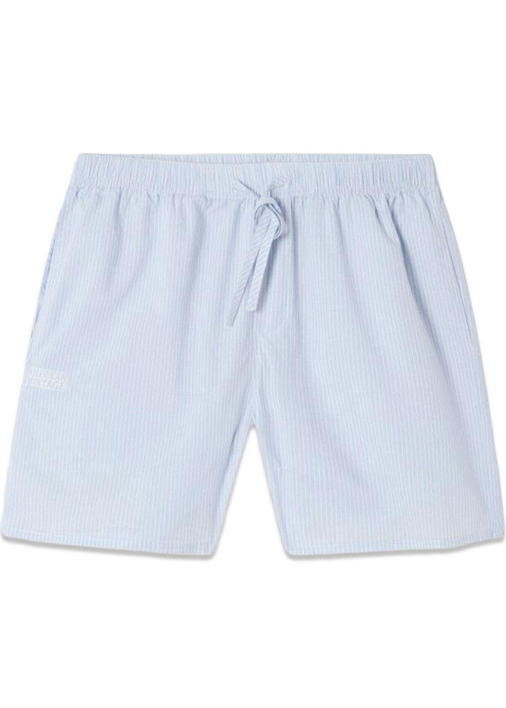 ELUABIRD - Rayures Bleues-Shorts-American Vintage-Butler Loftet