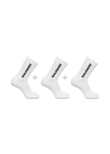 Salomons EVERYDAY CREW 3-PACK-WHITE-WHITE-WHITE - White / White / White. Køb socks/stockings her.