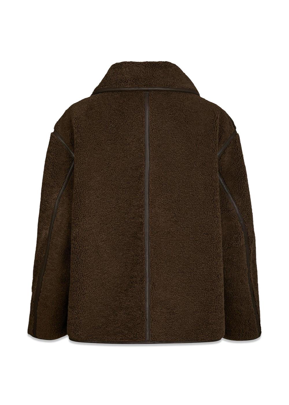 Edmund Teddy Jacket - Dark Brown-Outerwear-Neo Noir-Butler Loftet