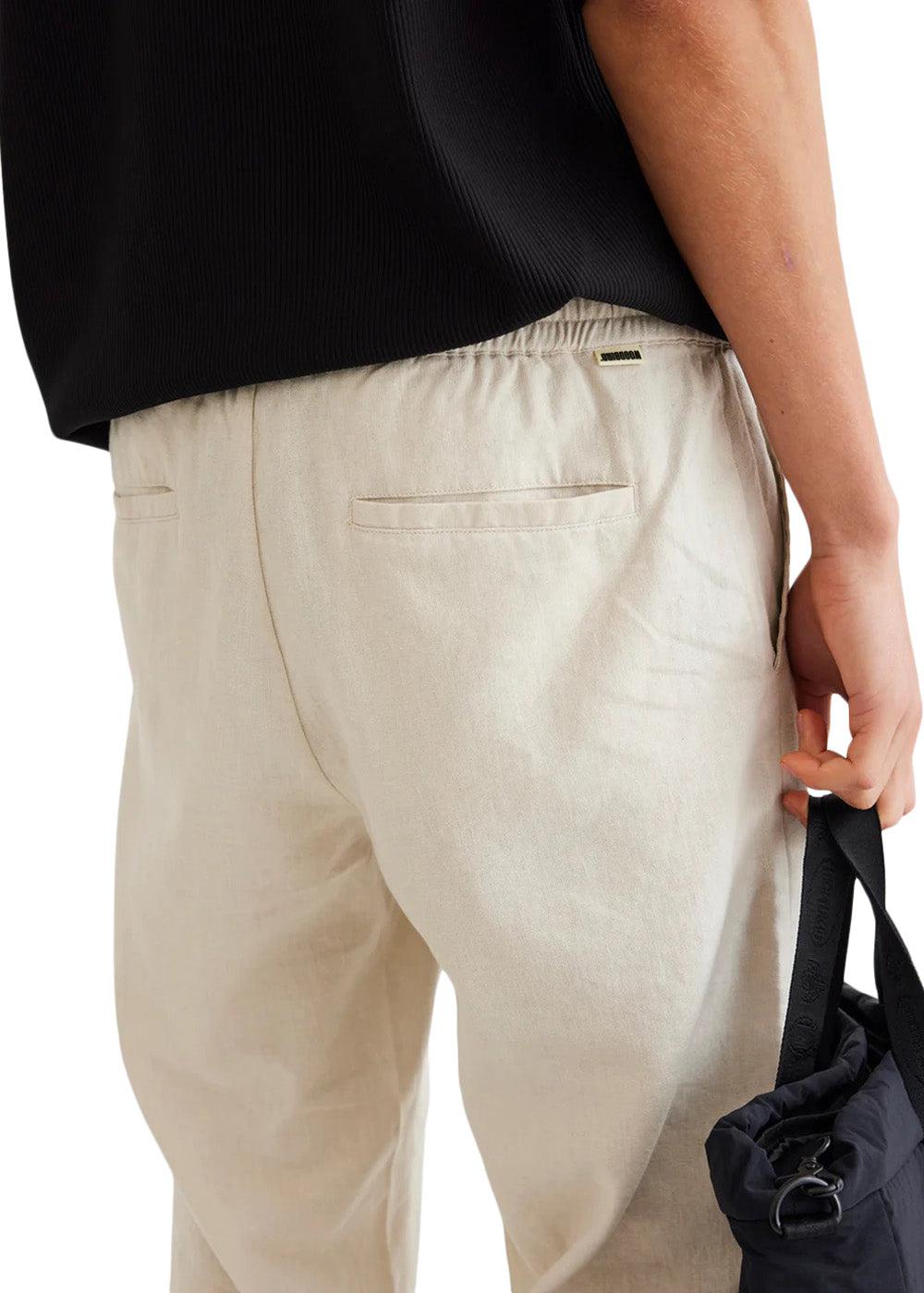 Eik Linen Pant - Sand-Pants-Woodbird-Butler Loftet