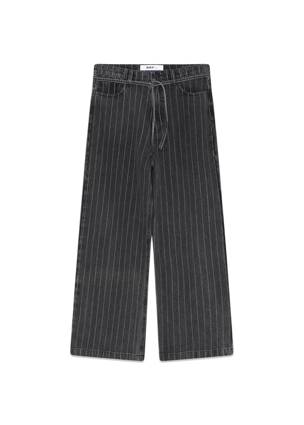 Elijah - Denim Stripes - Black