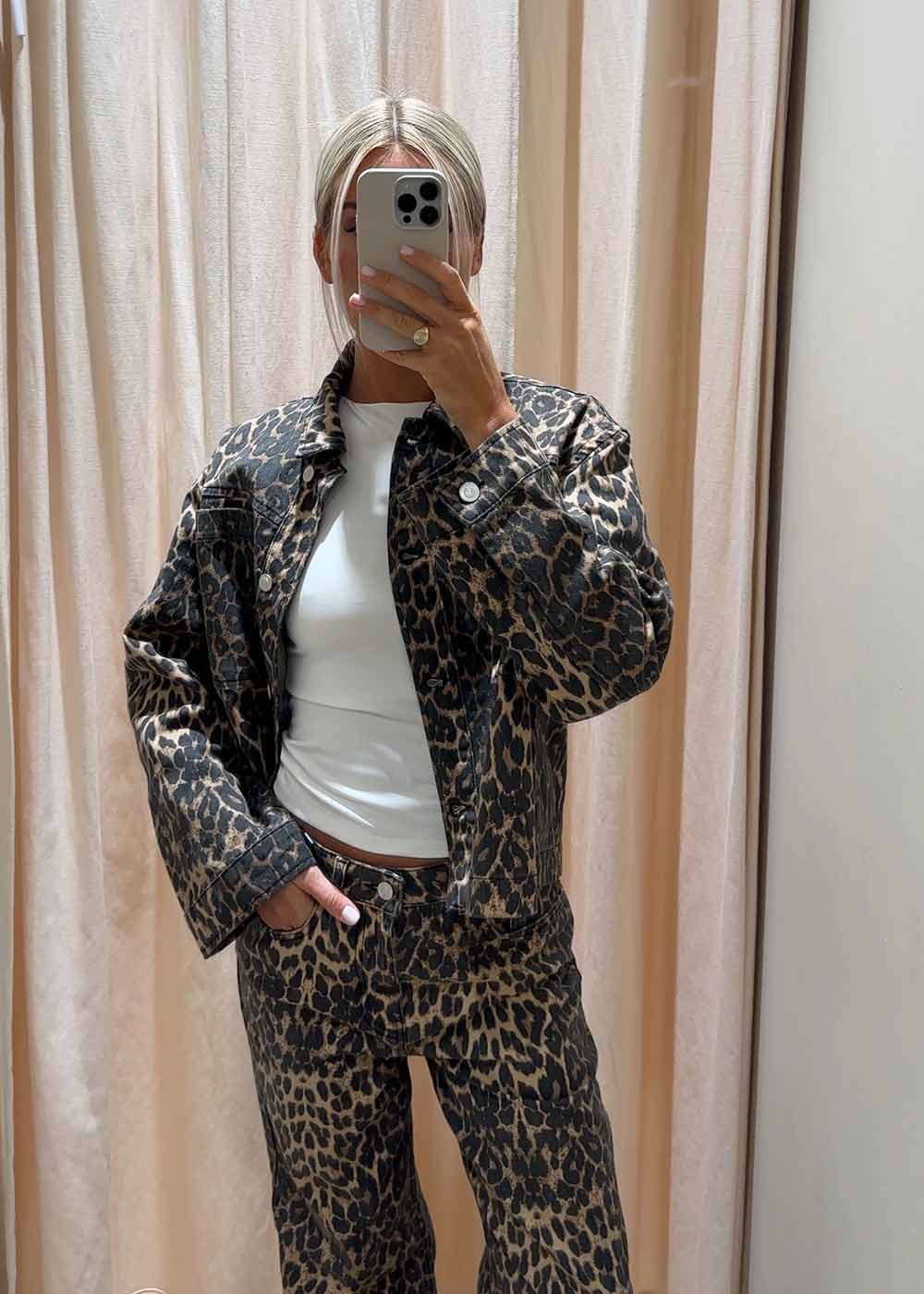 Emilia Leopard Jacket - Leopard
