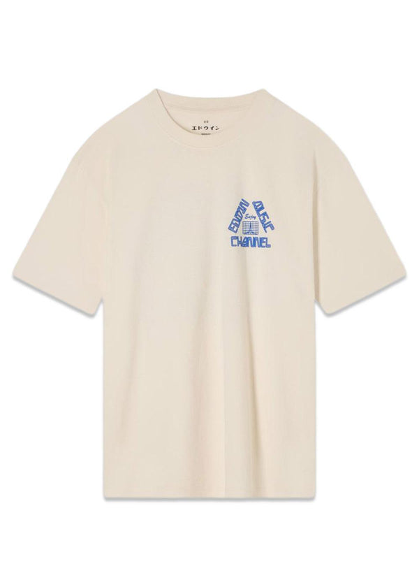 Enjoy Emc T-Shirt - Whisper White-T-shirts-Edwin-Butler Loftet
