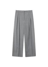 Enzo - Classic Wool Blend - Medium Grey Melange