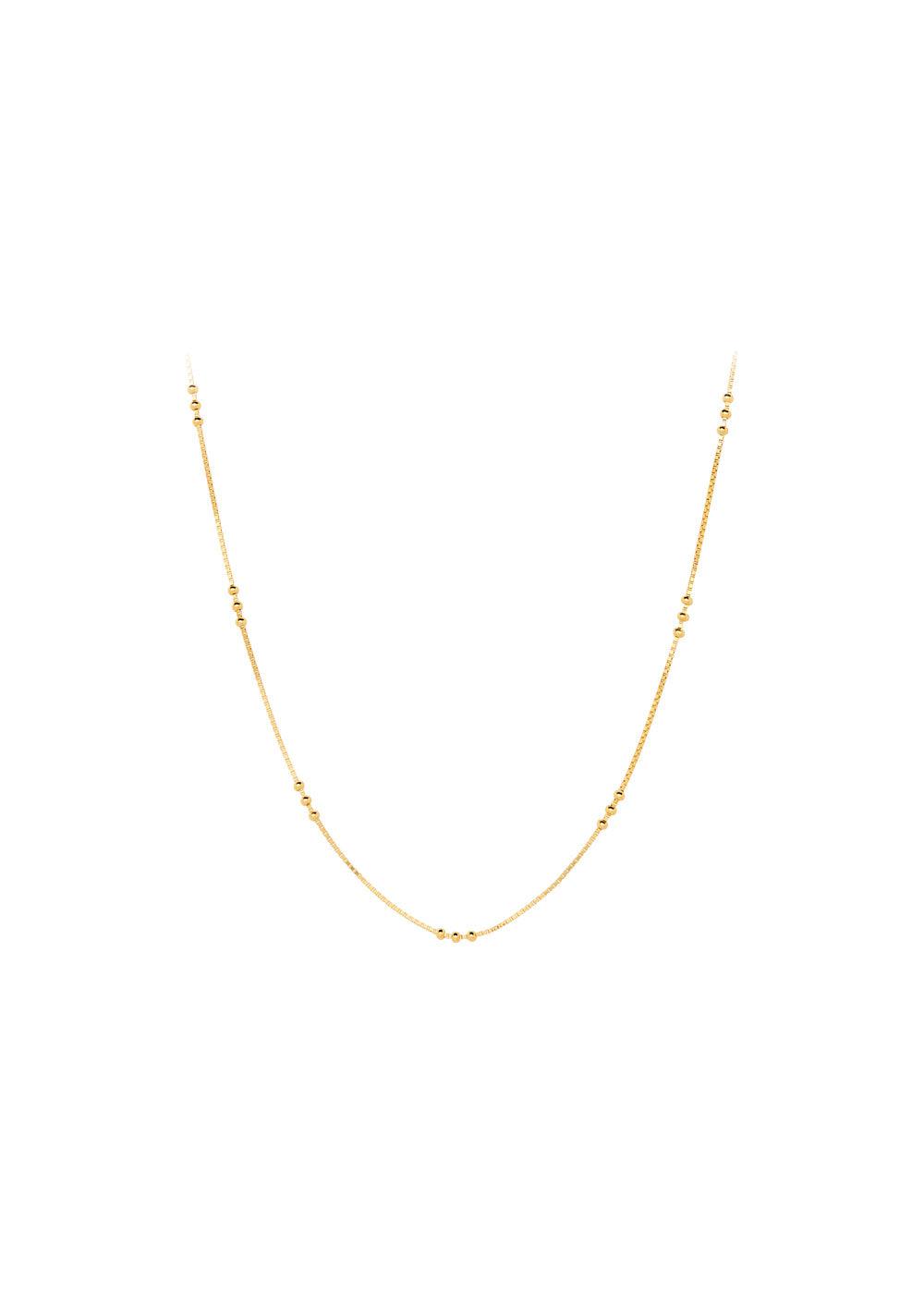 Pernille Corydons Eva Necklace Adj. 40-45 cm - Gold. Køb halskæder her.