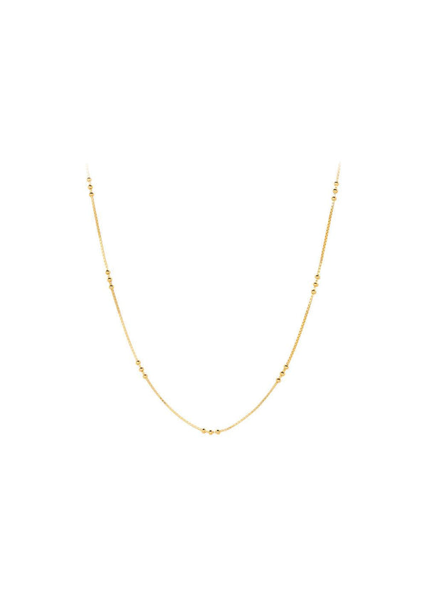 Pernille Corydons Eva Necklace Adj. 40-45 cm - Gold. Køb halskæder her.