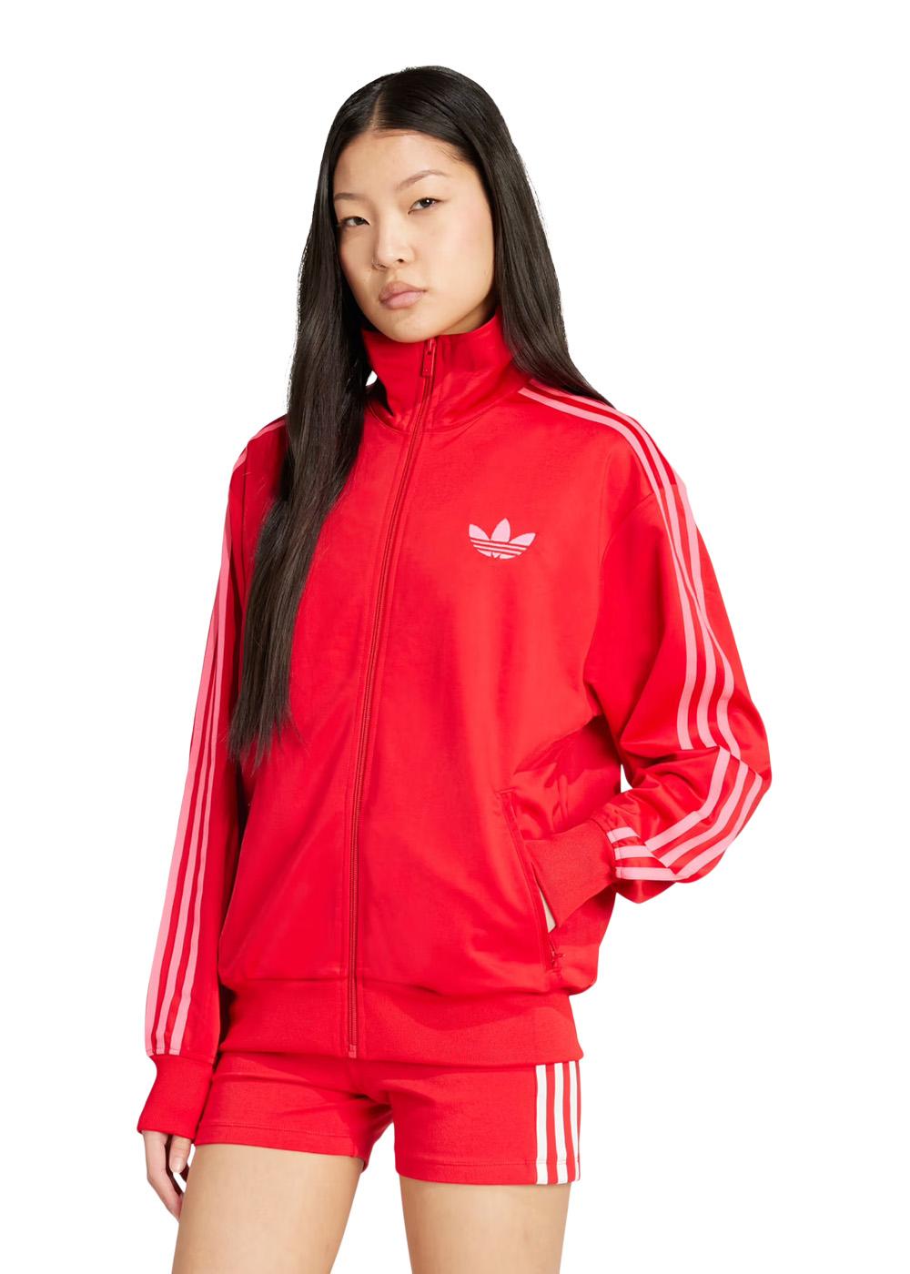 FIREBIRD TT - Better Scarlet-Sweatshirts-Adidas Originals-Butler Loftet