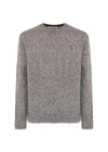 FN-MN-KNIT000446 - Anthracite Grey/Off White