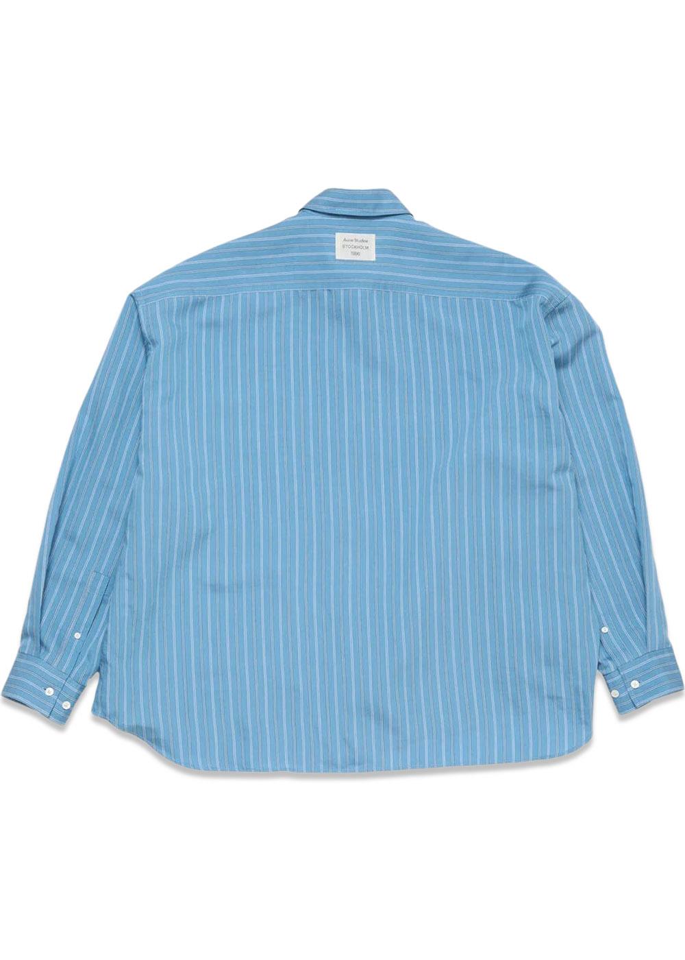 FN-MN-SHIR000896 - Blue Multi-Shirts-Acne Studios-Butler Loftet