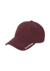 FN-UX-HATS000281 - Burgundy-Headwear-Acne Studios-Butler Loftet