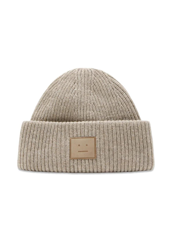 FN-UX-HATS000397 - Greige Melange-Headwear-Acne Studios-Butler Loftet