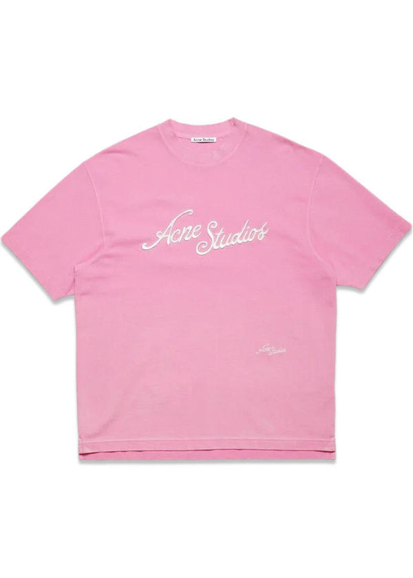 FN-UX-TSHI000121 - Bubble Pink-T-shirts-Acne Studios-Butler Loftet