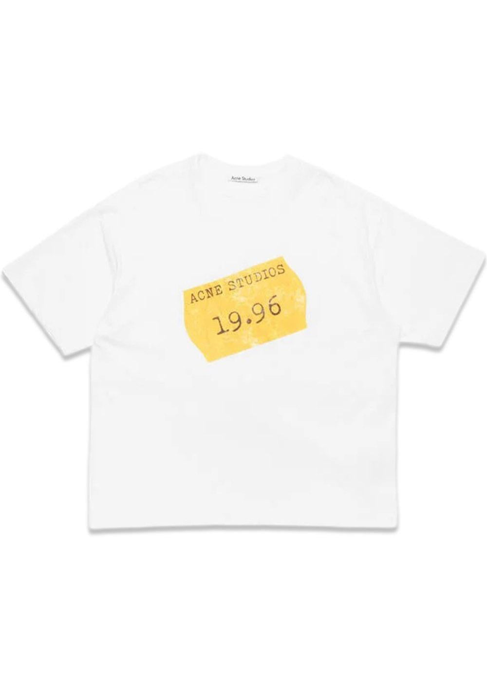 FN-UX-TSHI000149 - Optic White-T-shirts-Acne Studios-Butler Loftet