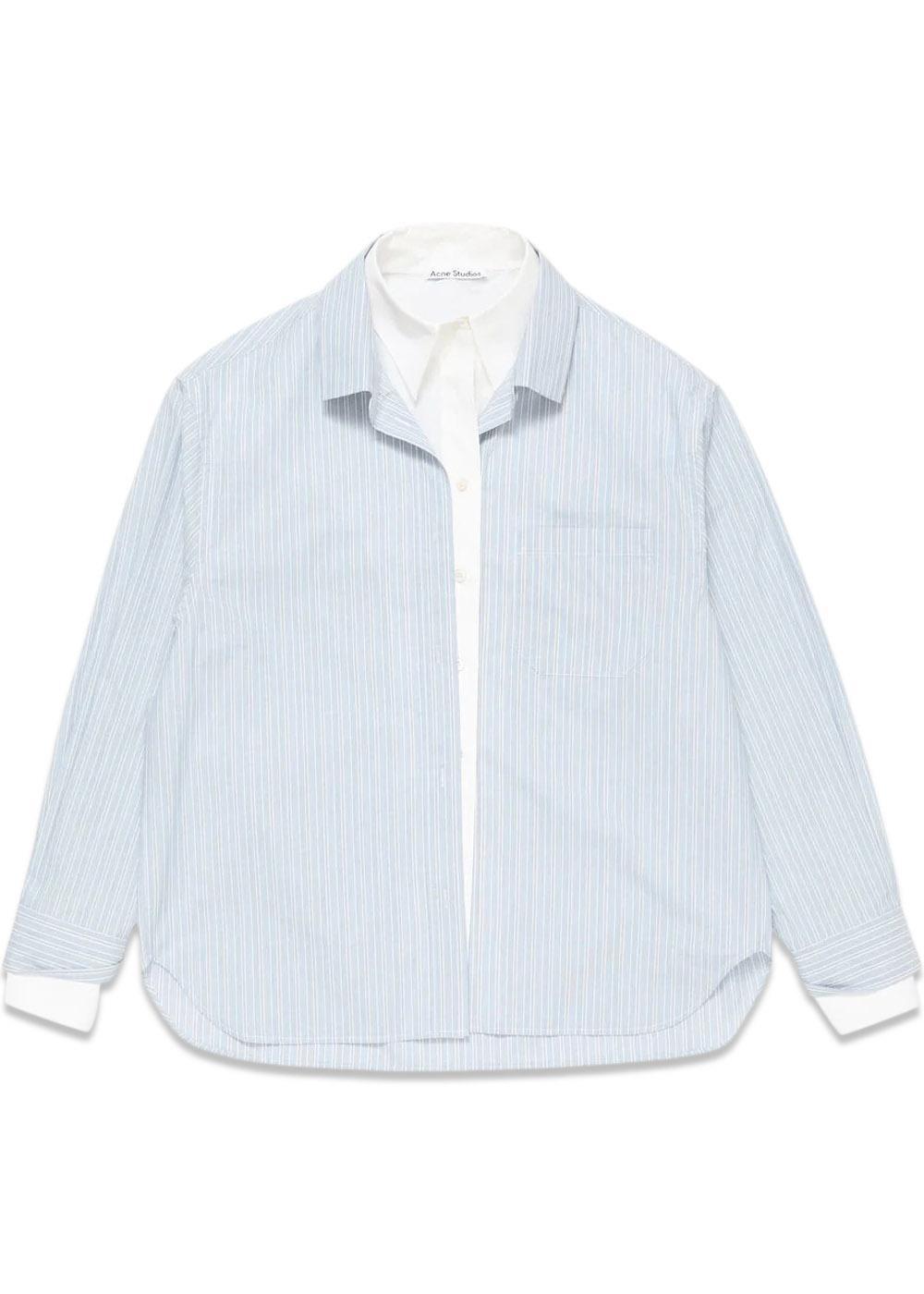 FN-WN-BLOU001174 - Blue/White-Shirts-Acne Studios-Butler Loftet