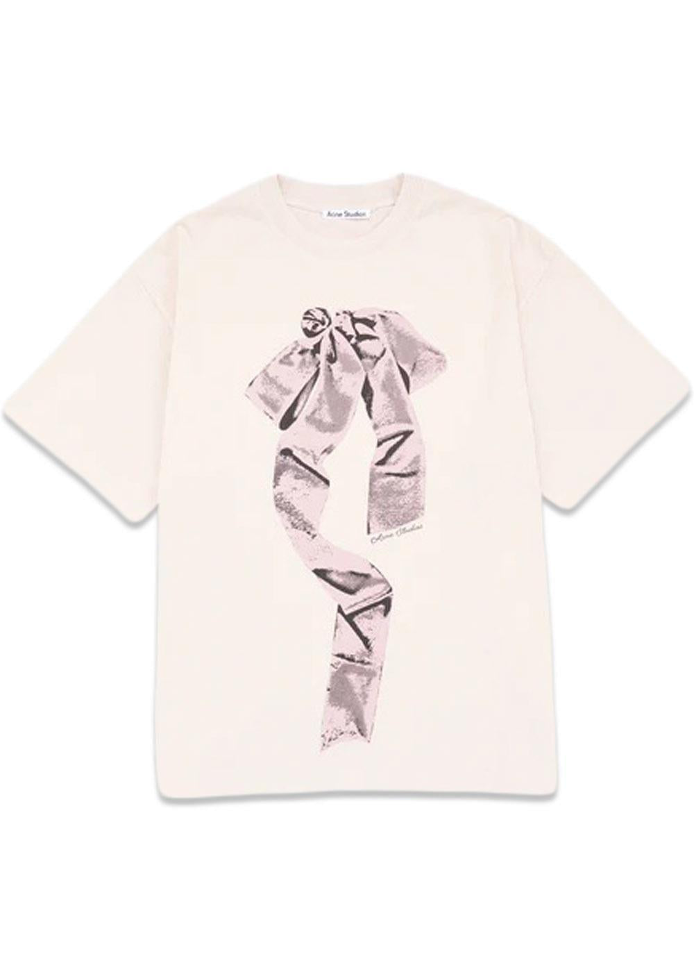 FN-WN-TSHI000816 - Violet Pink-T-shirts-Acne Studios-Butler Loftet