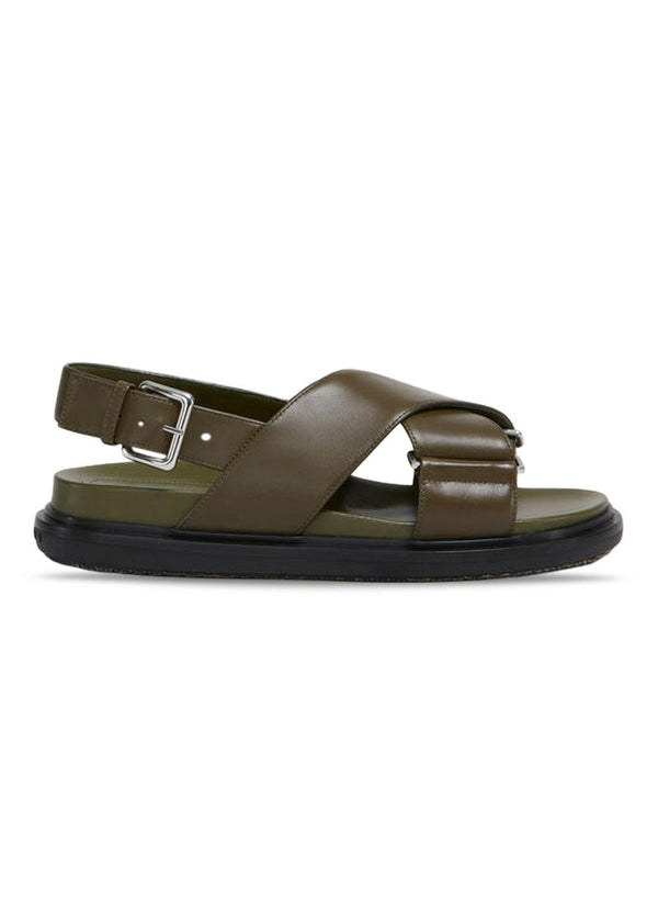 FUSSBETT SHOES - Green-Sandals-Marni-Butler Loftet
