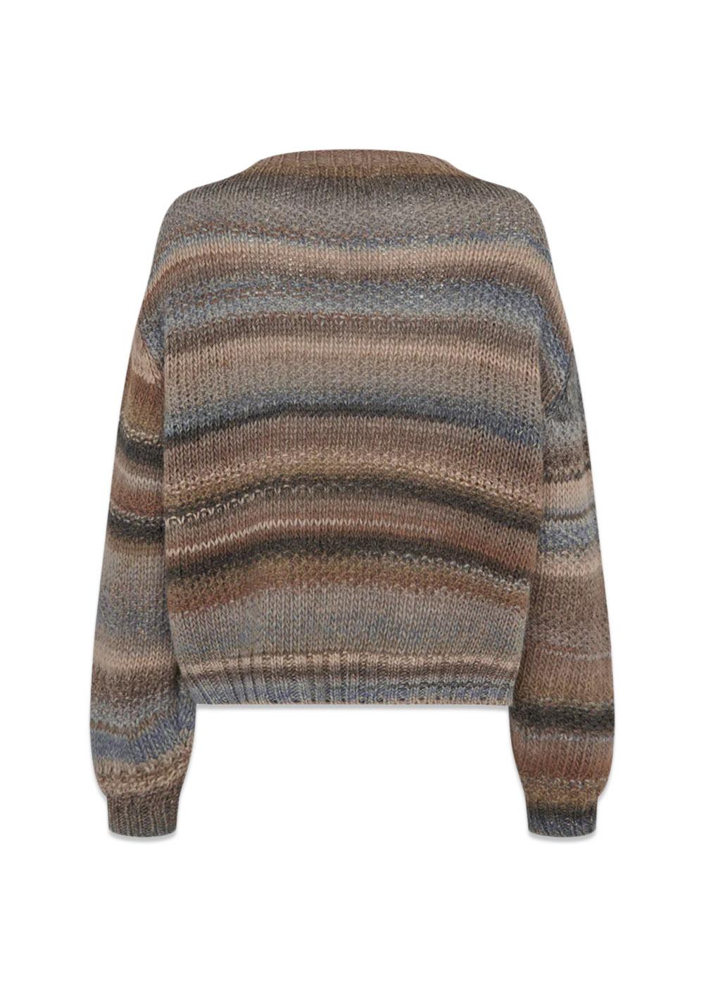 FairhavenLL Jumper LS - Dark Mokka-Knitwear-Lollys Laundry-Butler Loftet