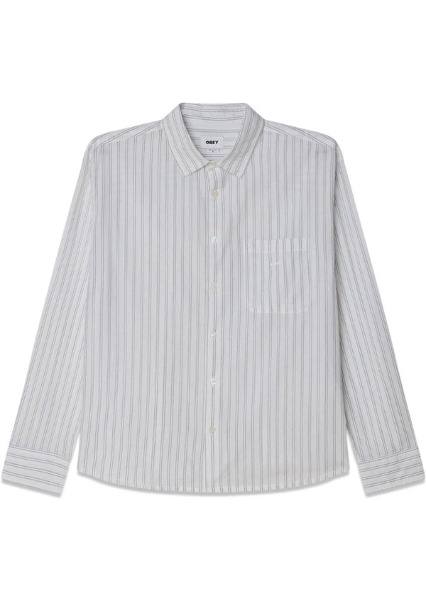 Faro Woven - White Multi-Shirts-OBEY-Butler Loftet