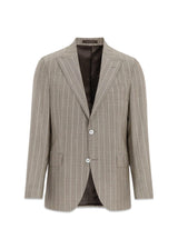 Faron Blazer - Suede Brown-Blazers-Oscar Jacobson-Butler Loftet
