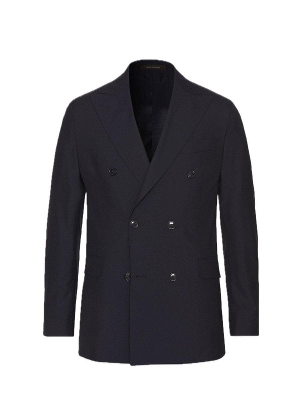 Farris Blazer - Navy-Outerwear-Oscar Jacobson-Butler Loftet