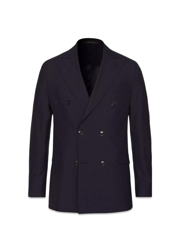 Farris Dobbelt Breast - Dark Blue-Blazers-Oscar Jacobson-Butler Loftet