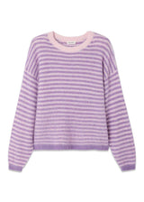 Femme pulls nenybay - Striped Rosebud-Knitwear-American Vintage-Butler Loftet