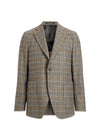 Ferry Patch Soft Blazer - Steel Grey