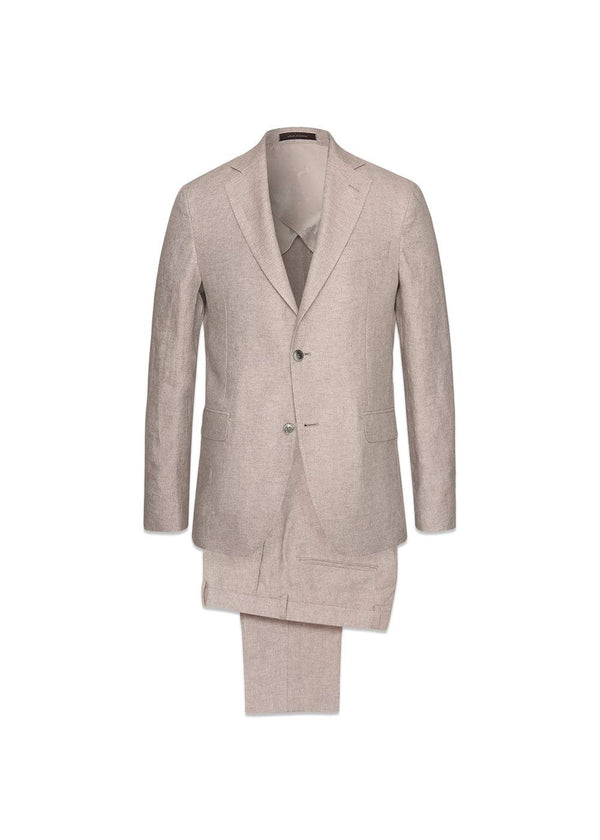 Oscar Jacobsons Ferry Soft Denz Suit - Beige Pine. Køb jakkesæt her.