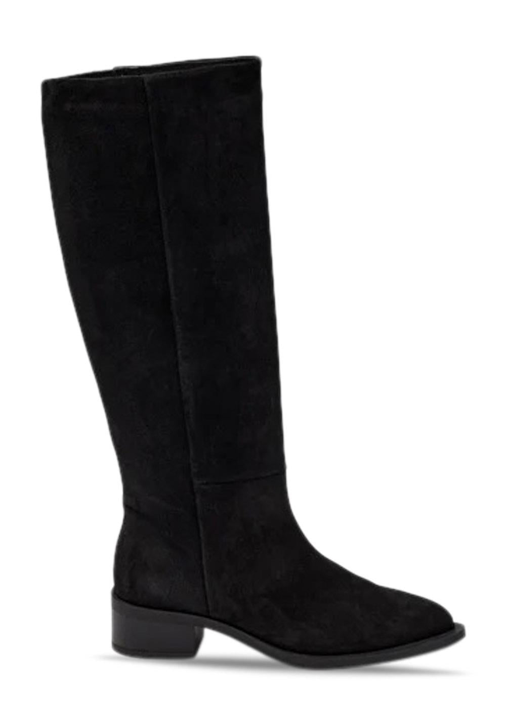 Finka - Black Suede-Boots-Pavement-Butler Loftet