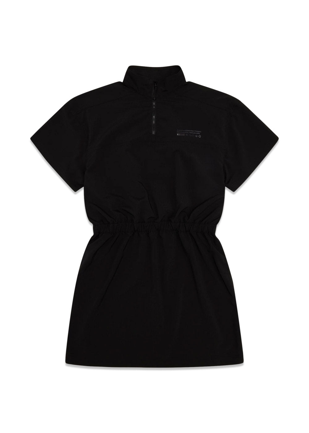 Fiona Rib-Tech Dress - Black-Dress-Woodbird-Butler Loftet