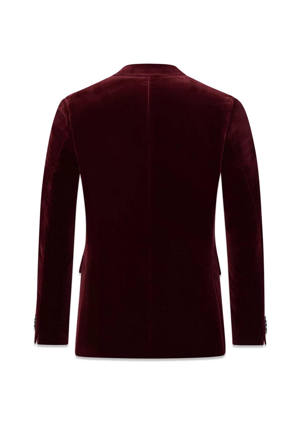 Fogerty Blazer - Leather Red Brown