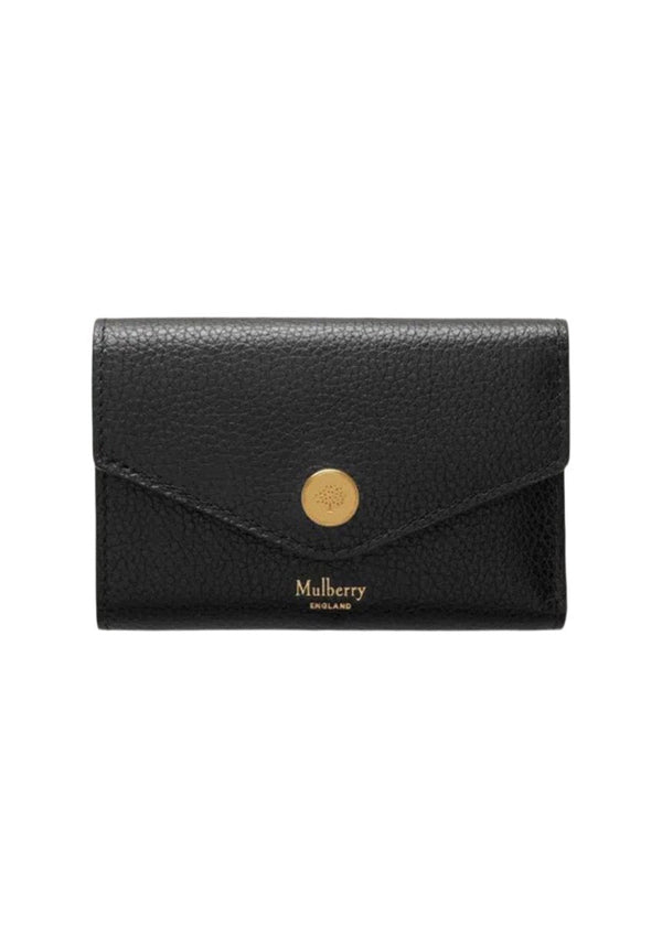 Folded Multi-Card Wallet SCG - Black-Wallet/Purse-Mulberry-Butler Loftet