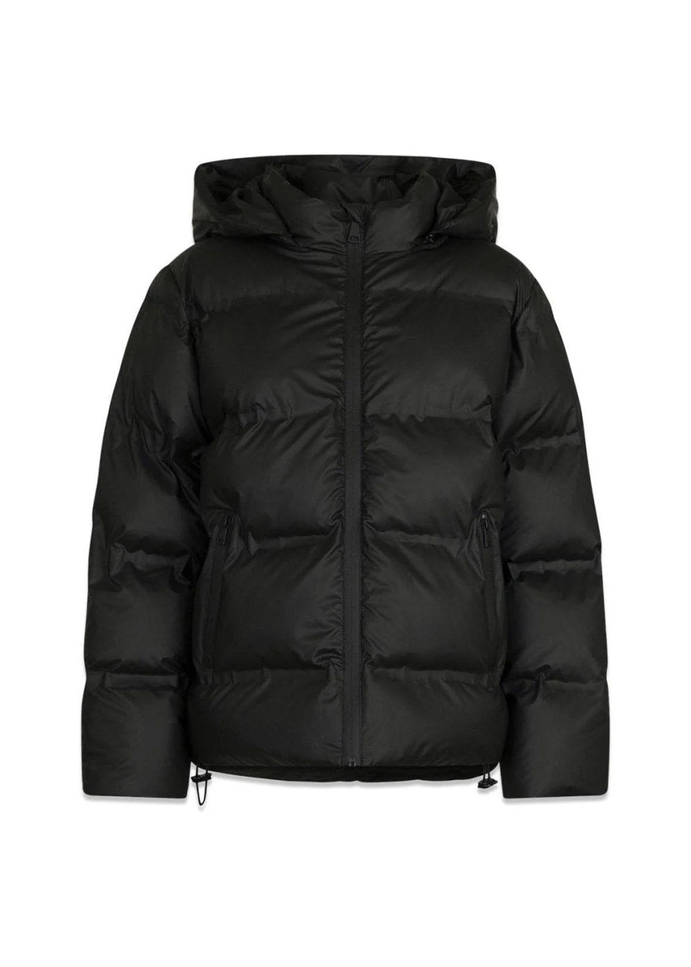 Fox C Puffer Jacket - Black