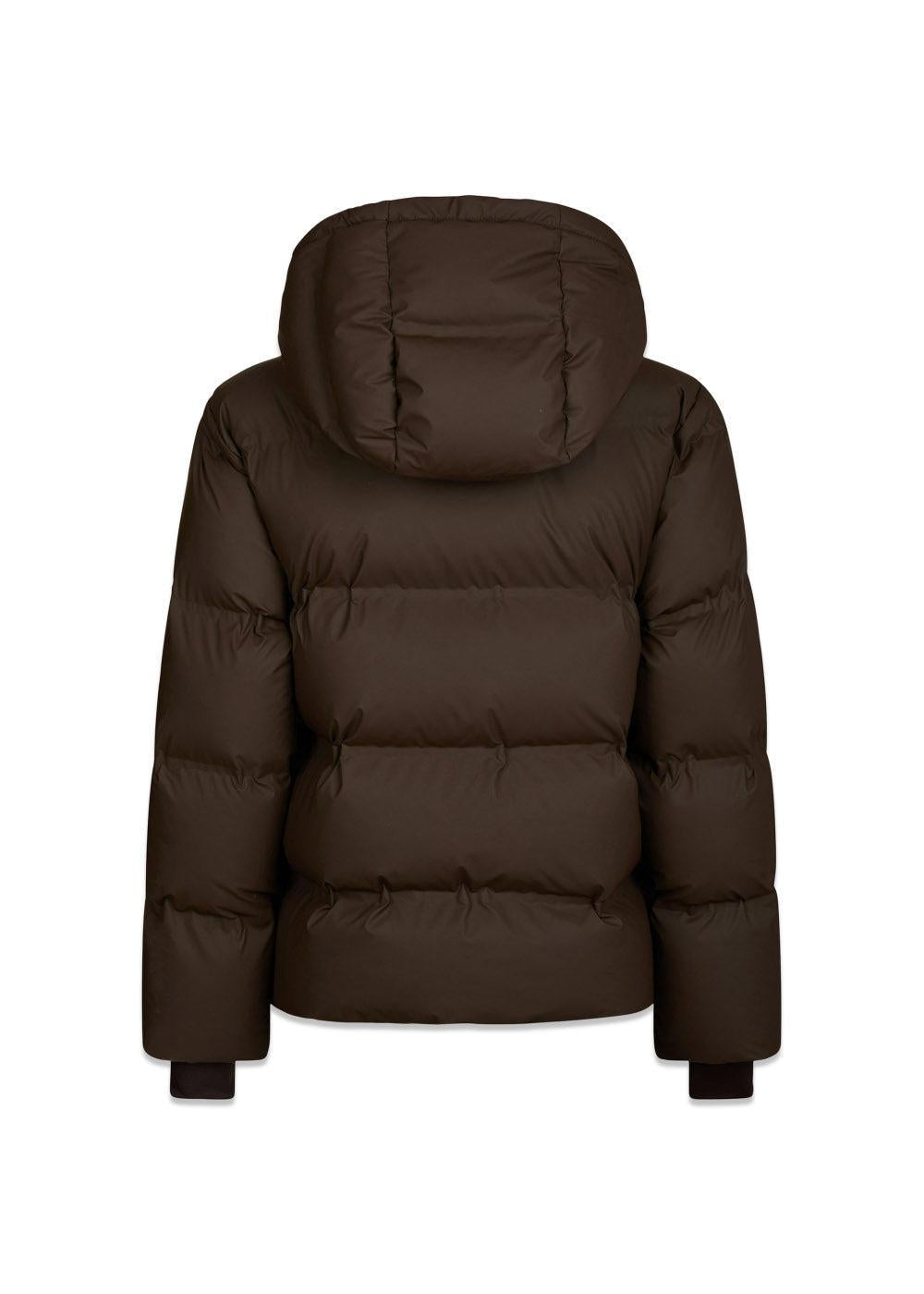 Fox C Puffer Jacket - Dark Brown-Outerwear-Neo Noir-Butler Loftet
