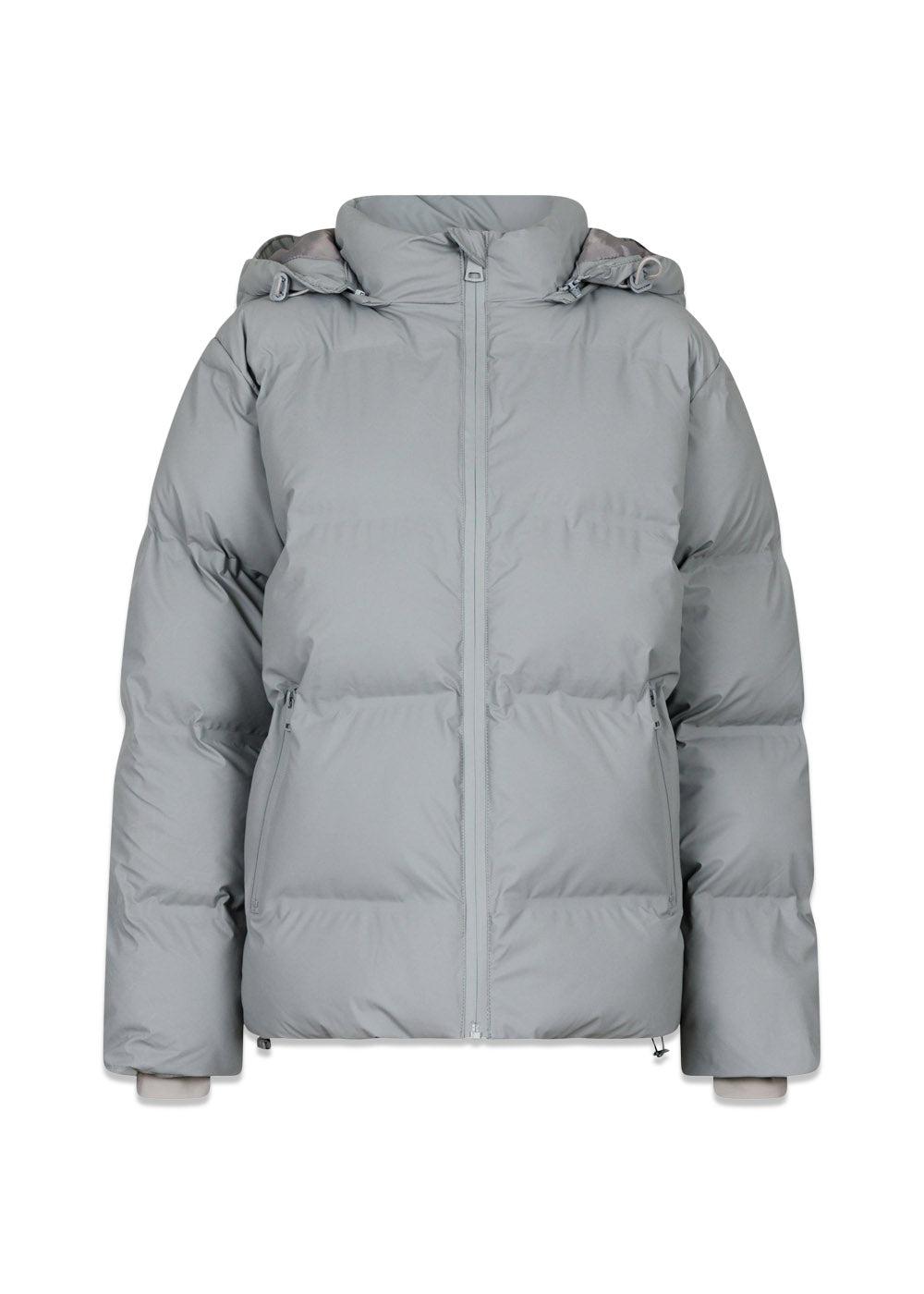 Fox C Puffer Jacket - Light Grey