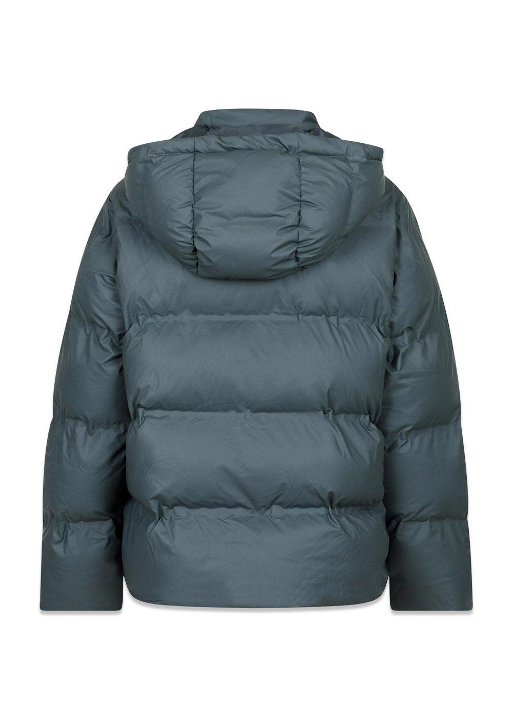 Fox C Puffer Jacket - Smoke Green