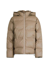 Fox C Puffer Jacket - Taupe