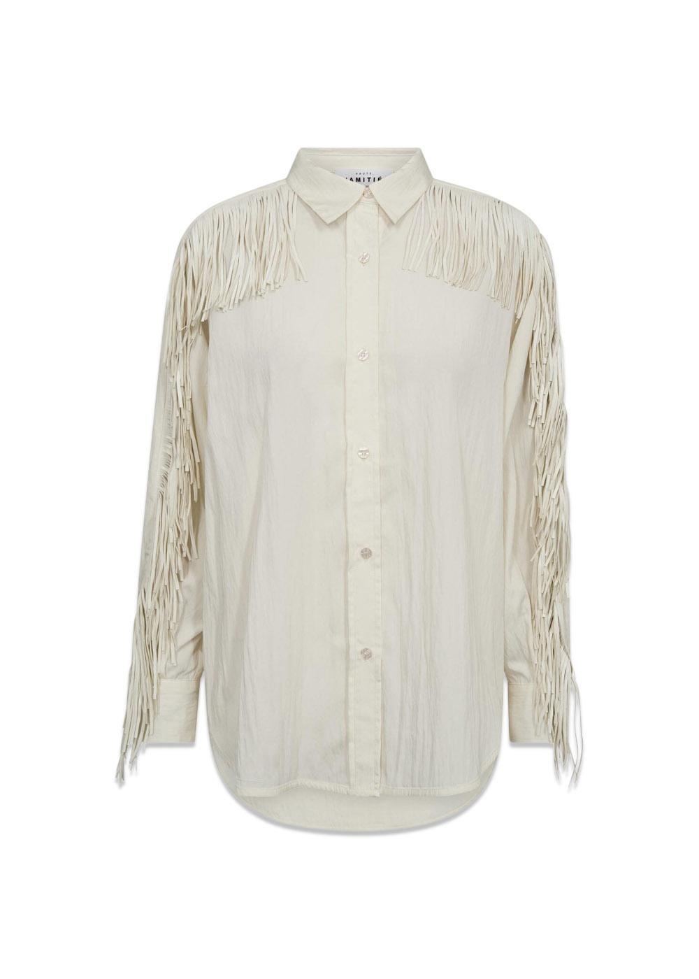 Fringe Shirt - Off-White-Shirts-HAUTE L’AMITIÉ-Butler Loftet