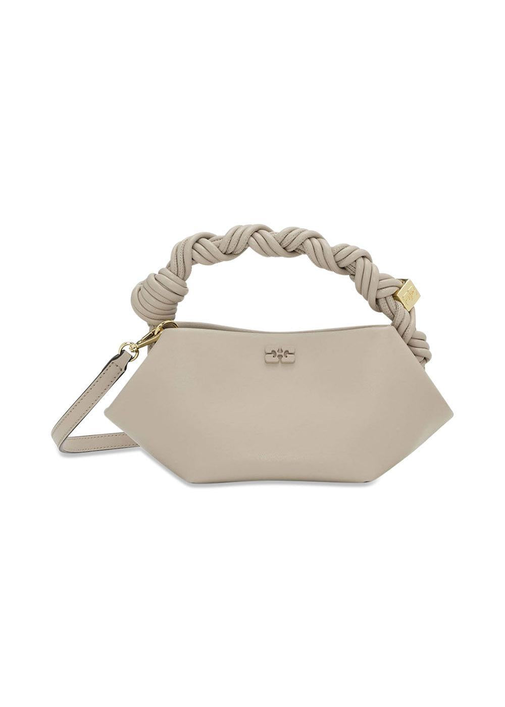 GANNI BOU BAG MINI - Oyster Gray-Bags-Ganni-Butler Loftet