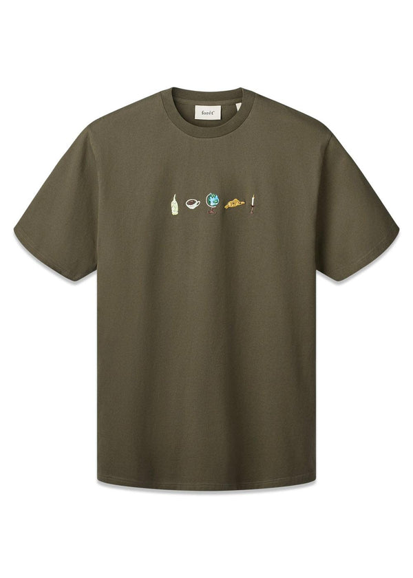 GEAR T-SHIRT - Pine-T-shirts-Forét-Butler Loftet