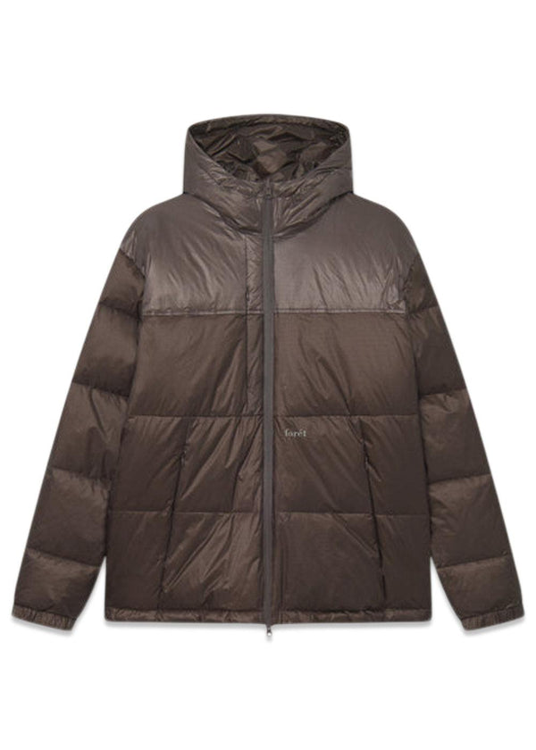 GRAIN REVERSIBLE PUFFER JACKET - Brown