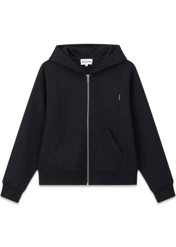 GS Zip Hoodie - Black-Hoodies-Globe Studios-Butler Loftet