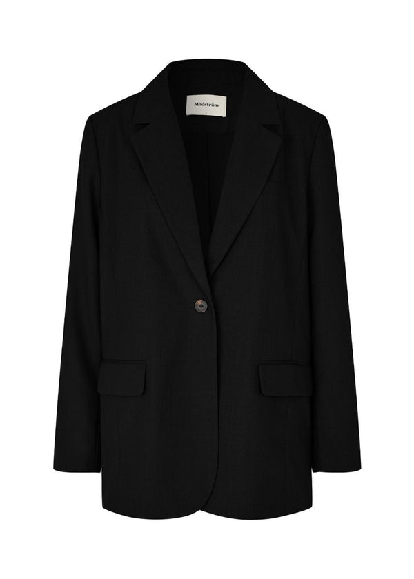 GaleMD 2 blazer - Black-Blazers-Modström-Butler Loftet