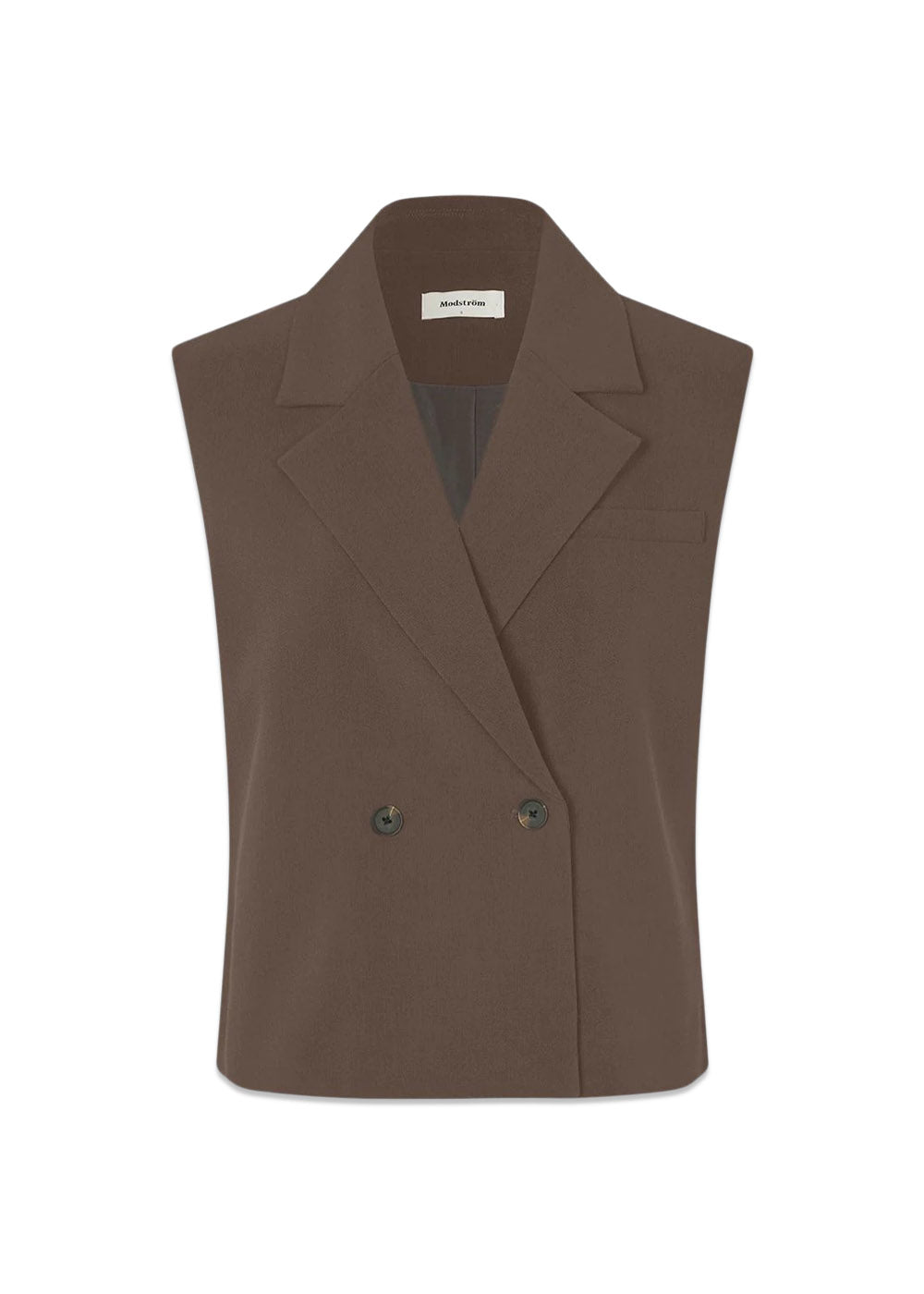 Galemd vest - Espresso-Blazers-Modström-Butler Loftet