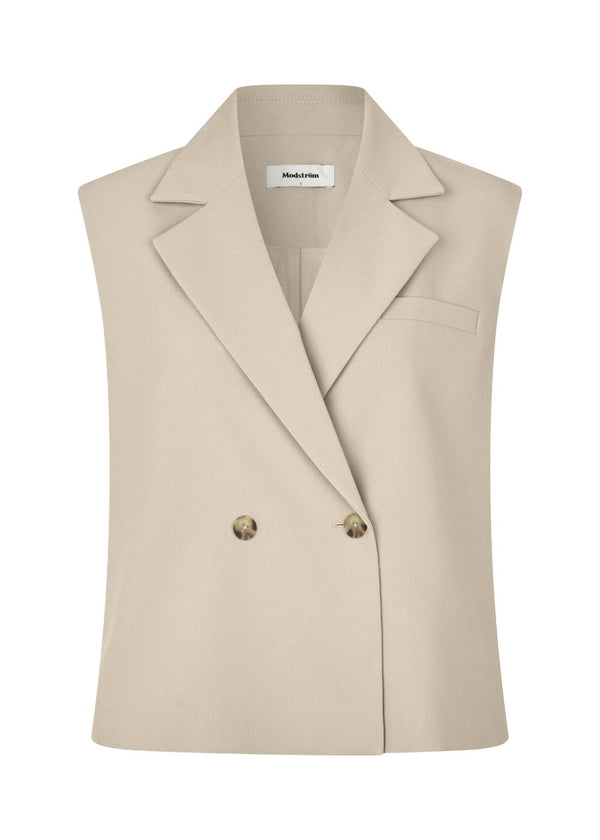 Galemd vest - Powder Sand-Blazers-Modström-Butler Loftet
