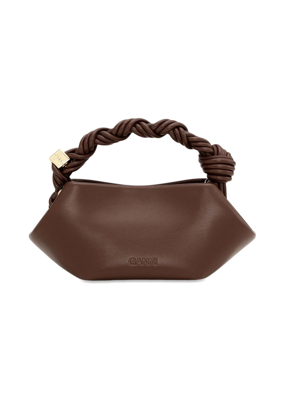 Ganni Bou Bag Mini - Chocolate Fondant-Bags-Ganni-Butler Loftet