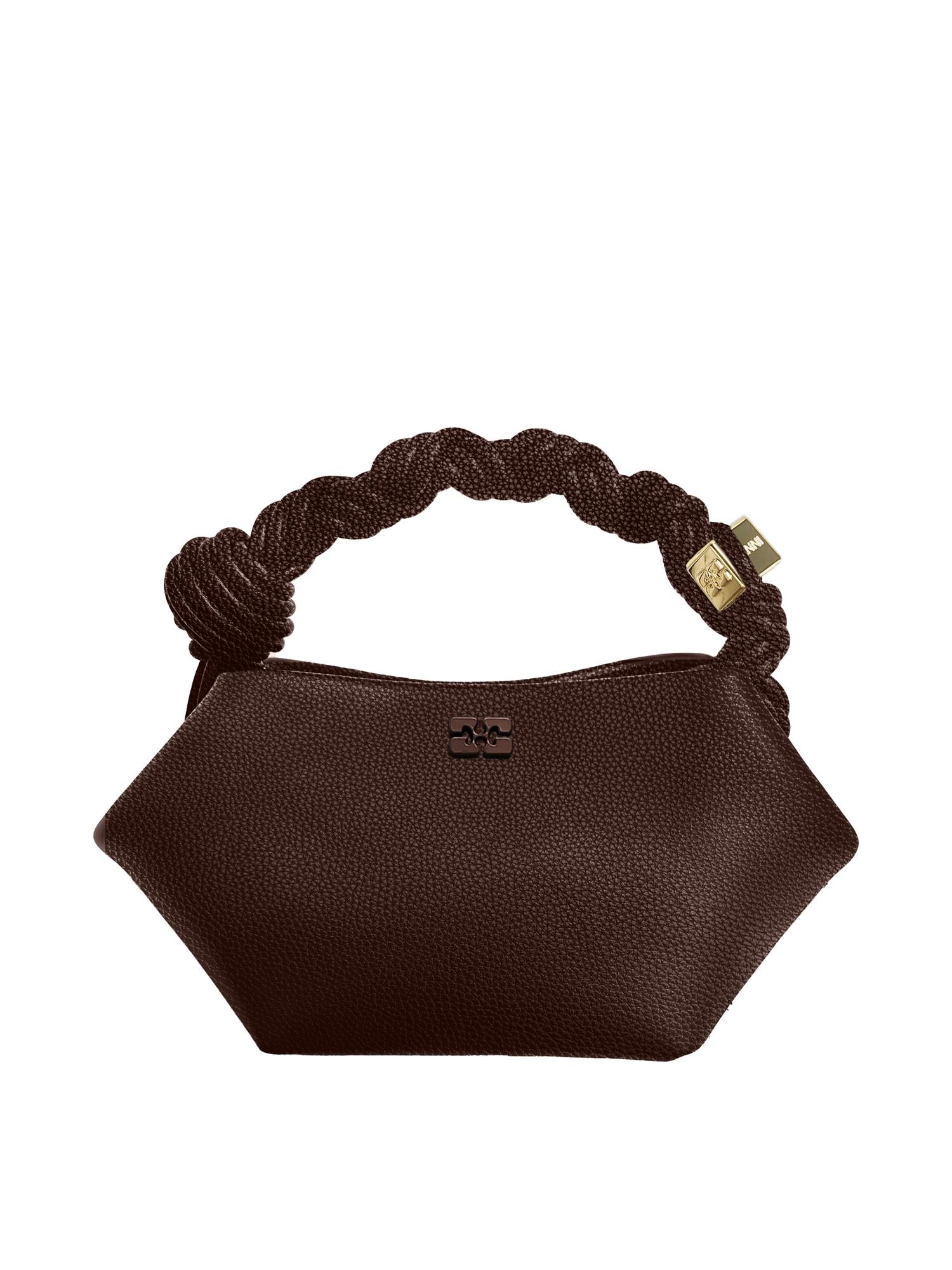 Ganni Bou Bag Mini Grained - Chicory Coffee-Bags-Ganni-Butler Loftet